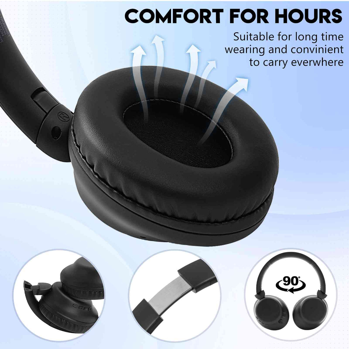 with Headphones Infinix For Wireless Comfort (India) Overhead – Noise-Cancelling, 955 Bluetooth UrbanX Perfect II 5 Smart