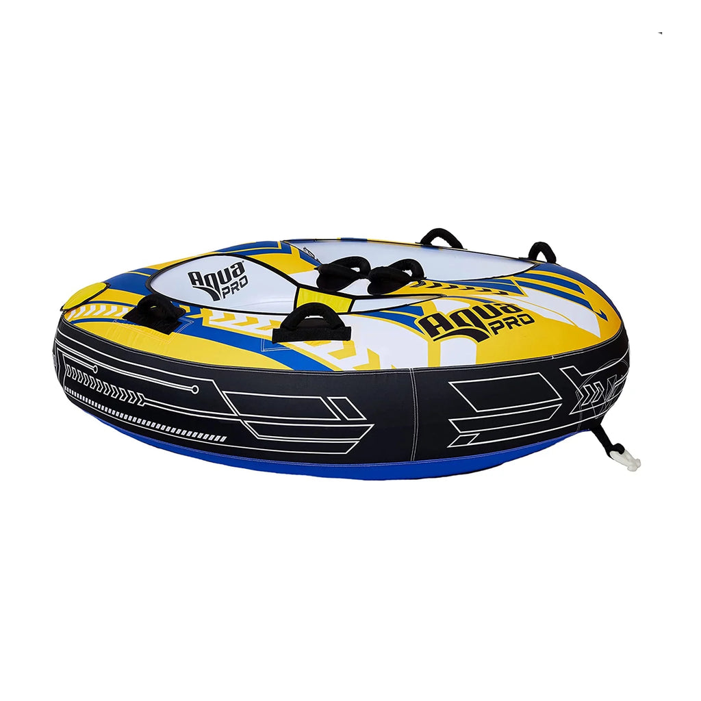Yellow Heavy & AquaPro Blue Towable Style Nylon Rider, Duty Person Deck 2