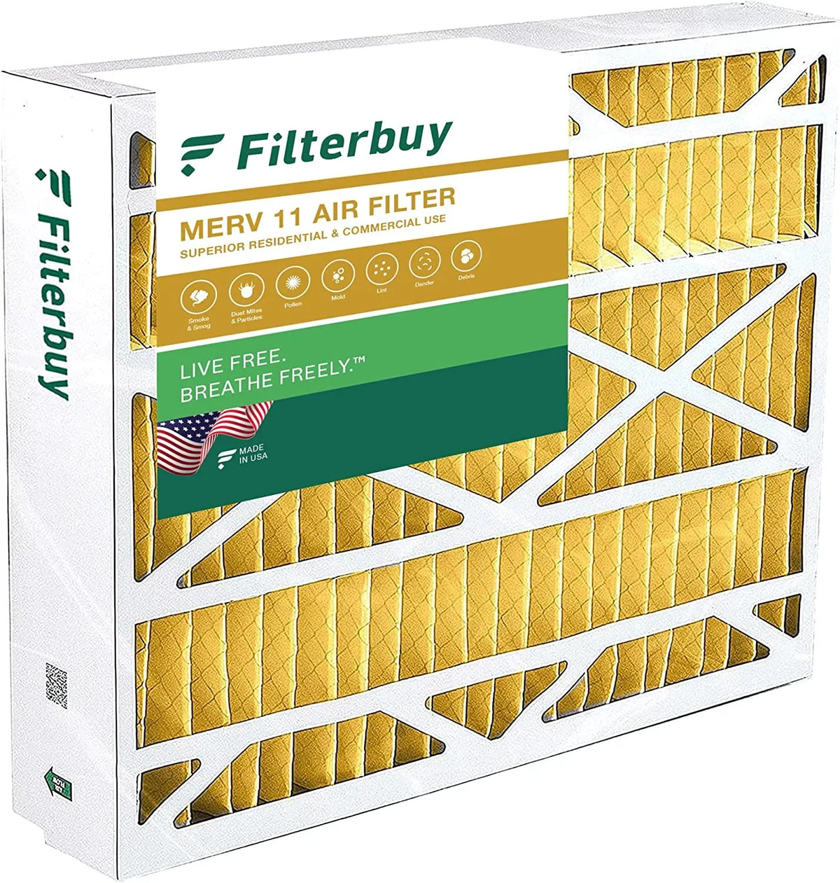 AC Filters PCO14-23 20x21x5 Lennox Pleated 11 Furnace MERV X8790 Air / HVAC (1-Pack) for Filterbuy