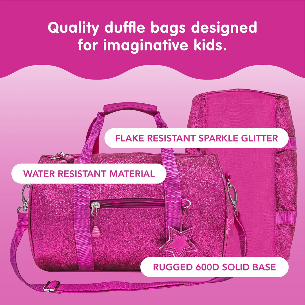 Sparkalicious Bixbee School and Sports, Bag Small, Large, and Kids Dance, Medium Pink Duffel for