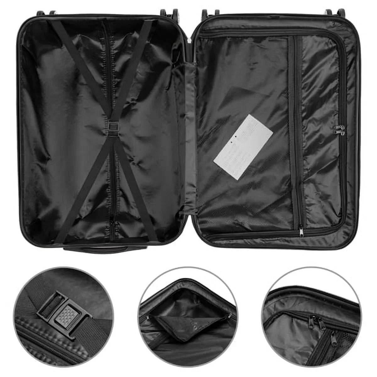 Large Set Storage 3-in-1 Traveling Multifunctional Suitcase Luggage Capacity