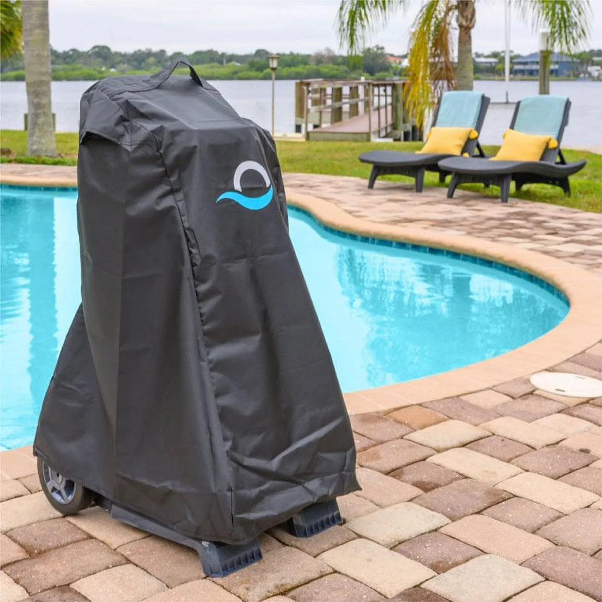 Pool with Robotic Pools In-Ground Automatic E30 Caddy Cover, 50 Caddy Swimming Ideal Dolphin and Classic Cleaner up Universal Feet for Explorer to