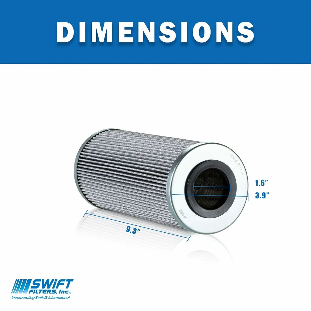 HF6110 12 Element Cartridge for Microglass Interchange Direct Filter FLEETGUARD Micron