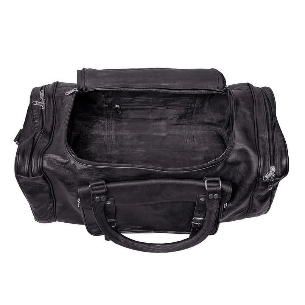 Overnight MaheTri Leather Bag Carry-on Women Travel 30" men For bag Weekender and Duffel Bag Duffel Sports