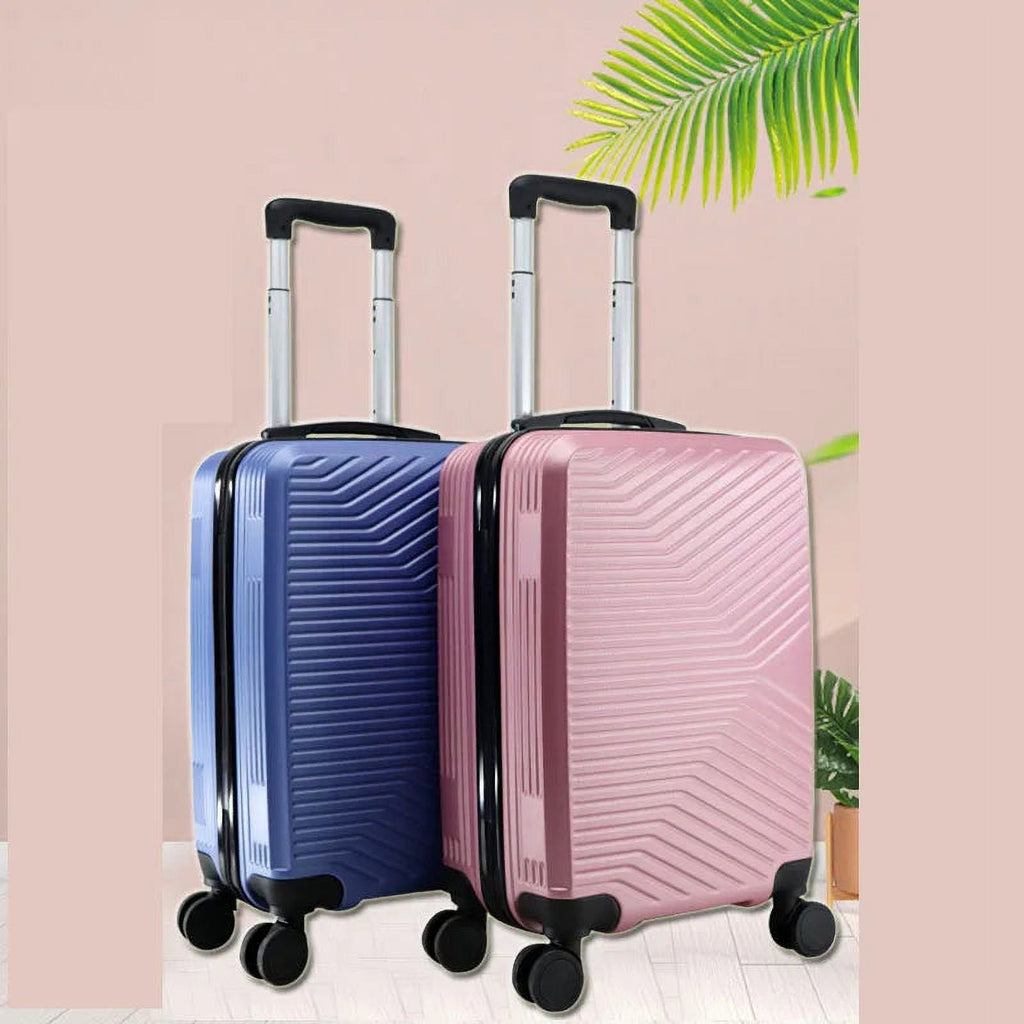 Wheels Boarding Shipping 24 With Case Travel Suitcase Zipper Cabin Carry-on Free Inch Bag Luggage Valise 20" Rolling Trolley