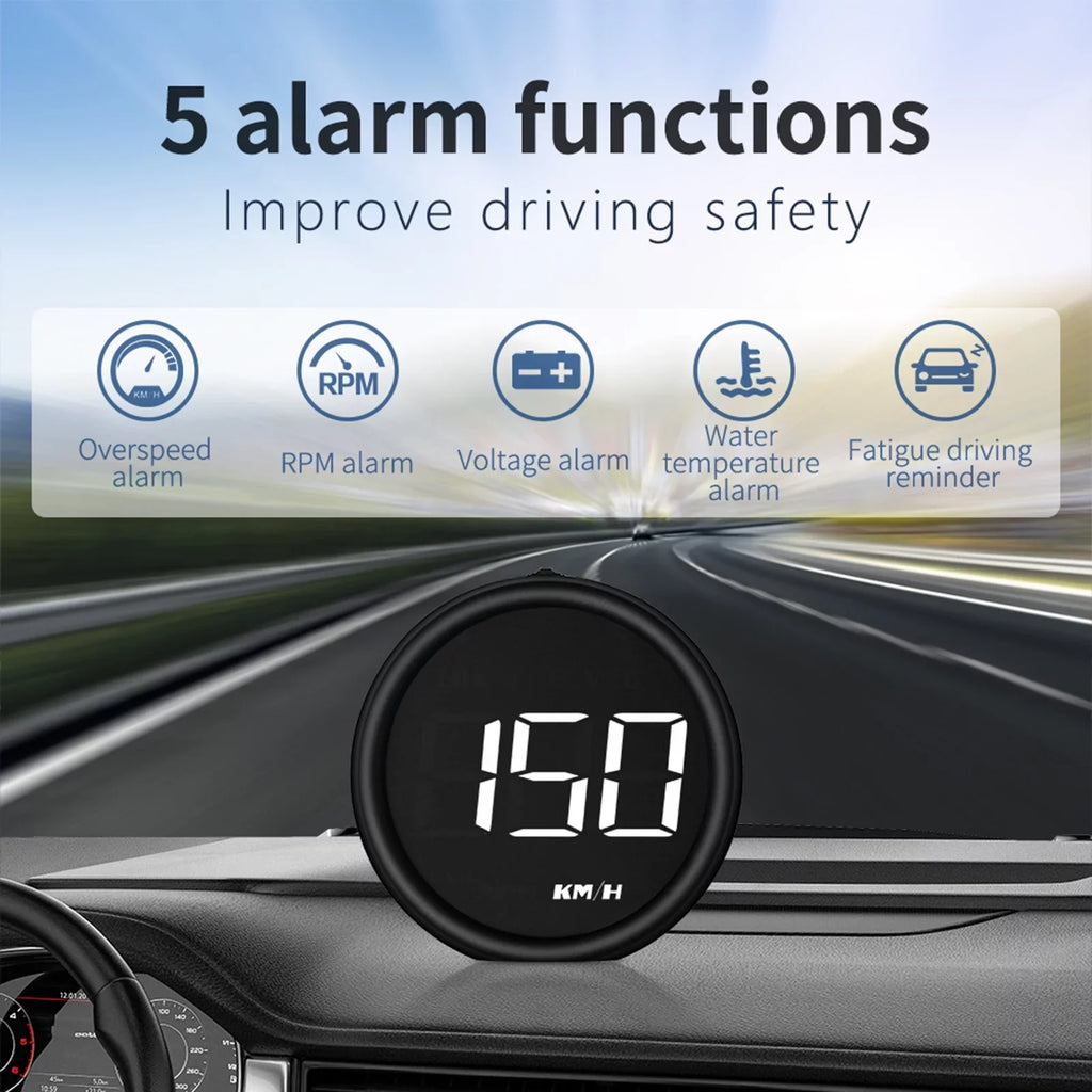 Car Driving Detector Moobody OBDII Head-Up Speedometer Diagnostic for Display Safe HUD