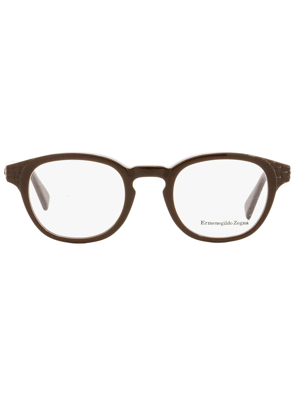 Ermenegildo EZ5108 Demo Round Zegna Eyeglasses 480 Men's 50