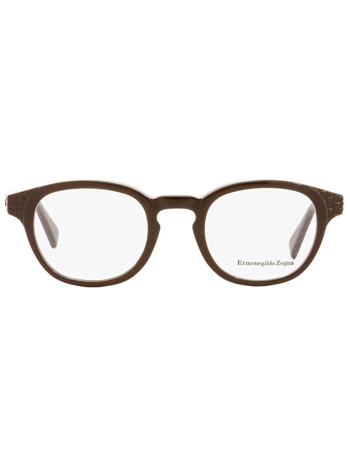 Ermenegildo EZ5108 Demo Round Zegna Eyeglasses 480 Men's 50
