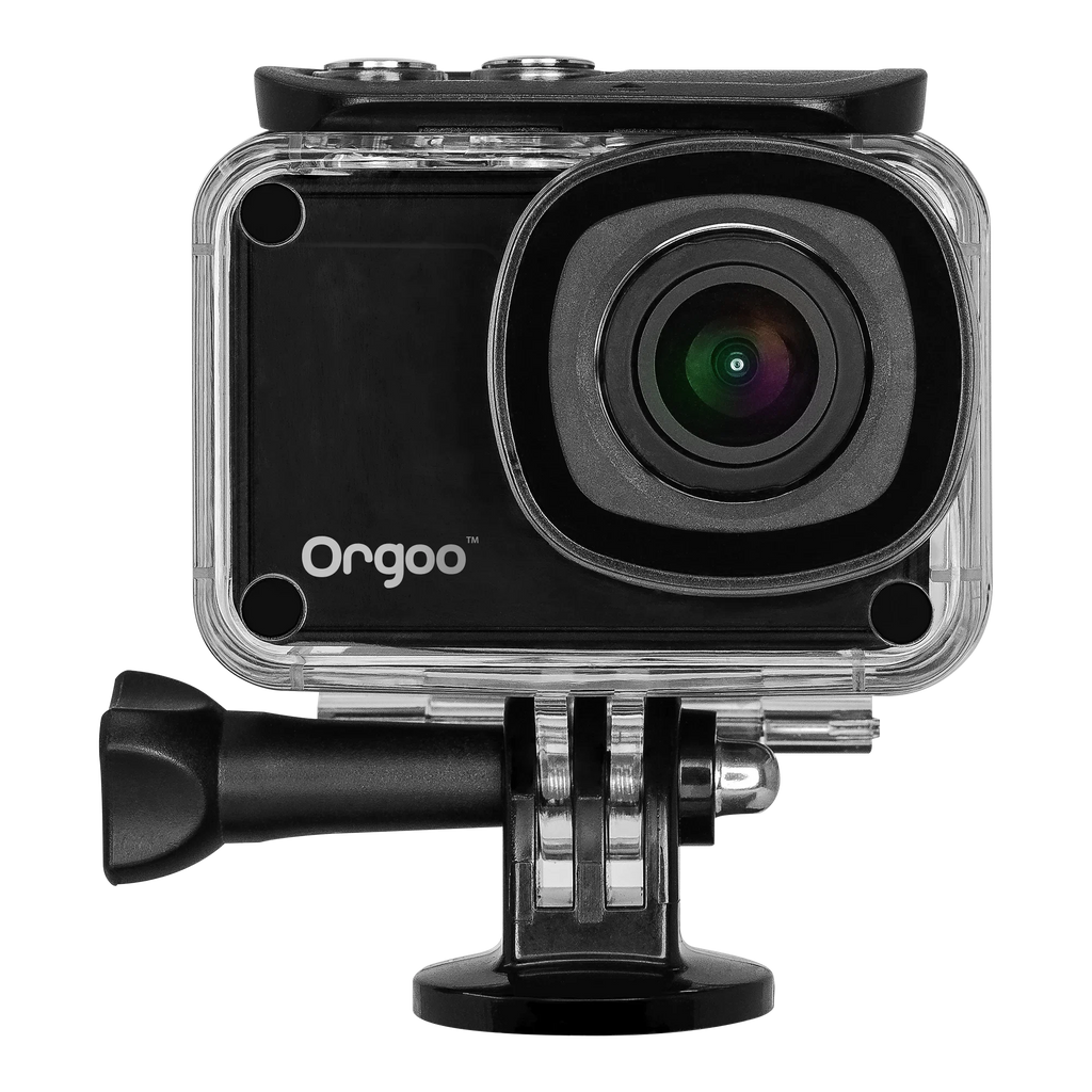 Accessories Electronic OC1/BLK and Stabilization, Wearable Image Swift 4K IPS Touchscreen, Certified ORGOO Remote, 2” Sony Sensor, (Ip68 Mini Waterproof More) Image Tripod, Case, Camera Action