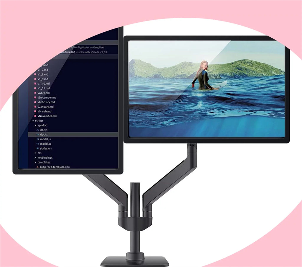 Dual Premium Monitor Stand