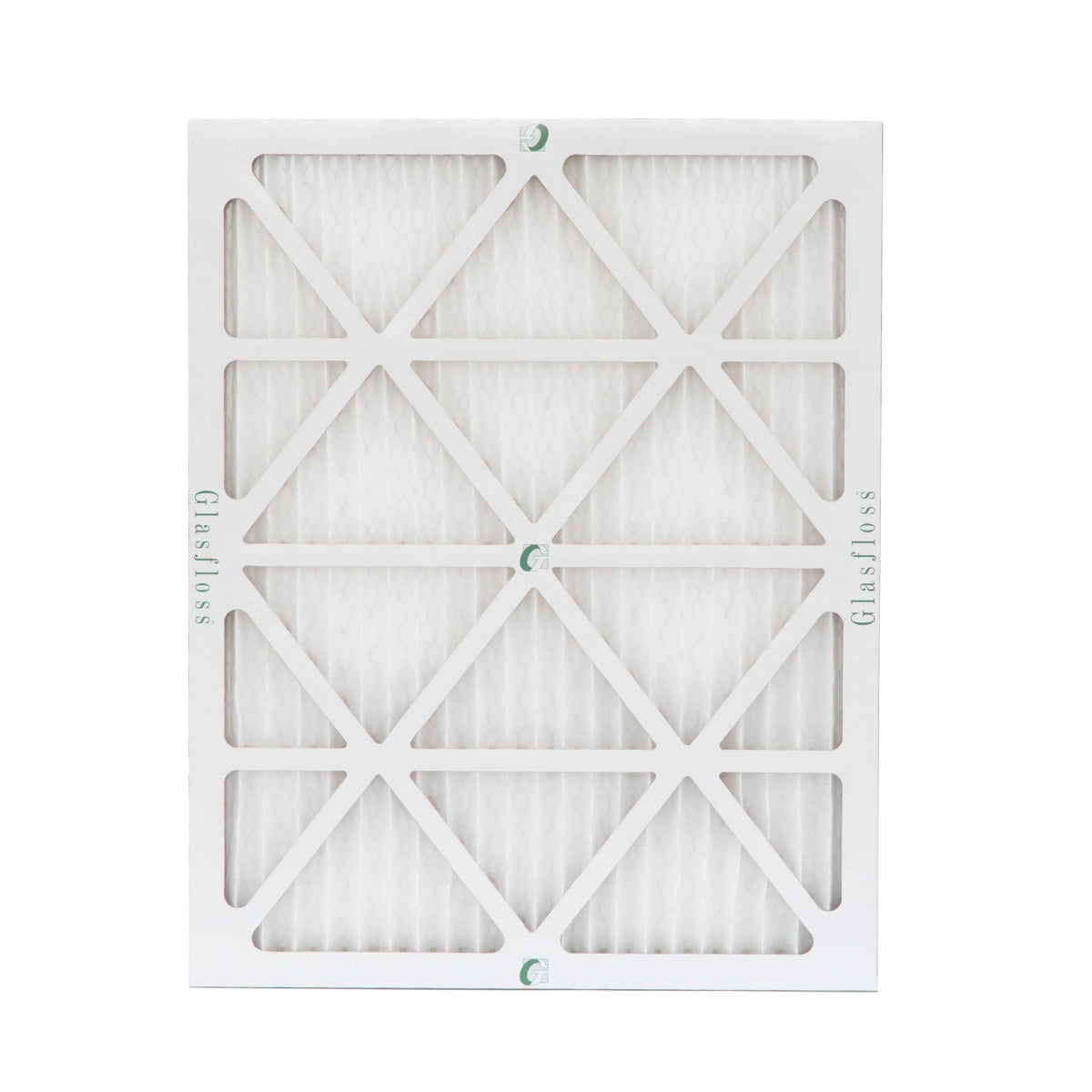 Glasfloss. by 19-1/2 18x20x1 x of 17-1/2 x 13 12 Size: Actual Pleated 7/8 Pack Filters MERV Air