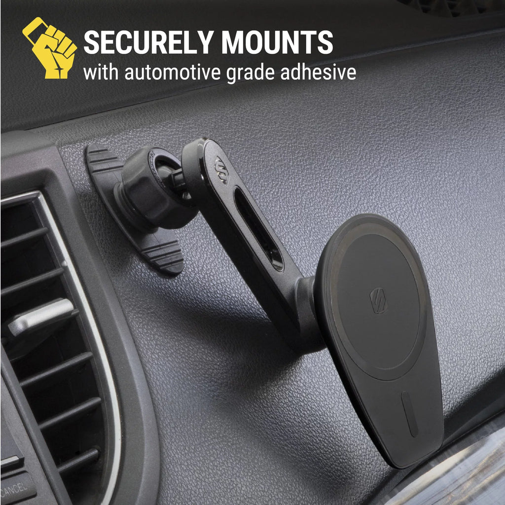 w/ Dash/Windshield/Vent Pro MPMSODVM iPhone Magnetic Mount 4in1 15/14/13 MS Scosche MagicMount Comp
