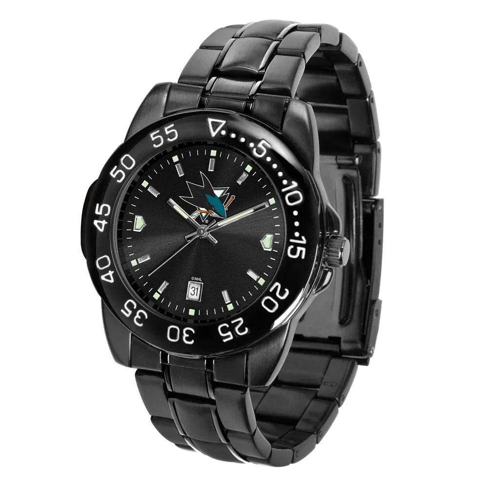 San Game Watch Watch Sharks Time Jose Men's Fantom Steel