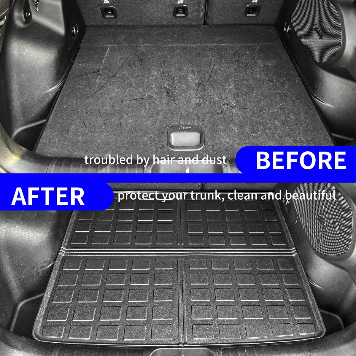Cherokee Fit Jeep Cherokee Trunk Jeep 2019-2023 Trunk Mat Liner 2022 Cargo Liner Accessories
