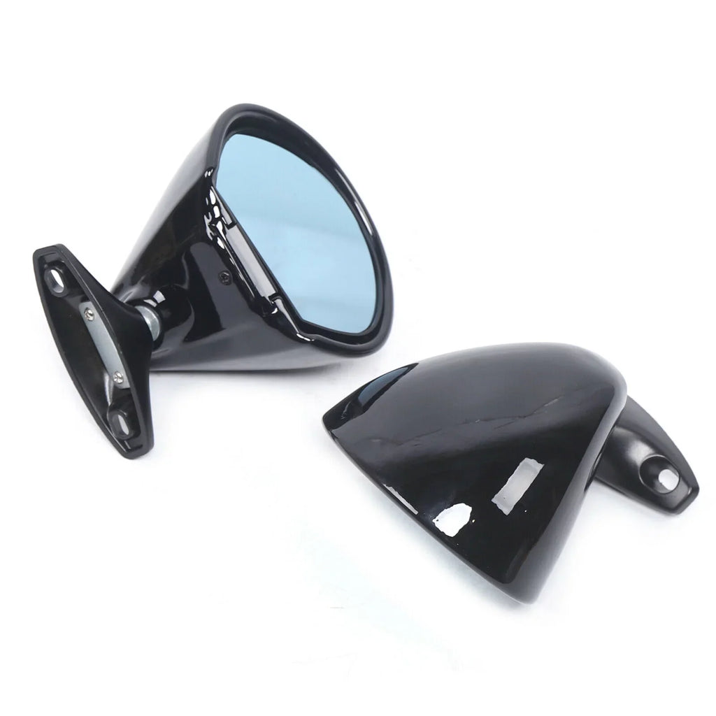 Mirror Side Pair Plane Mirror Gasket Rear View 1 Universal Classic Car Wing & Door