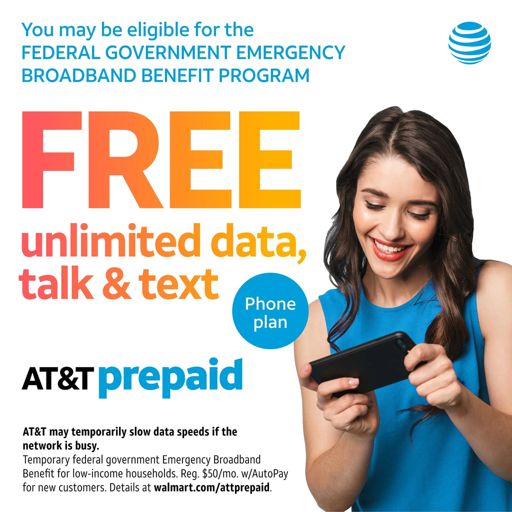 Prepaid 16GB TETRA Prepaid AT&T Alcatel Smartphone,