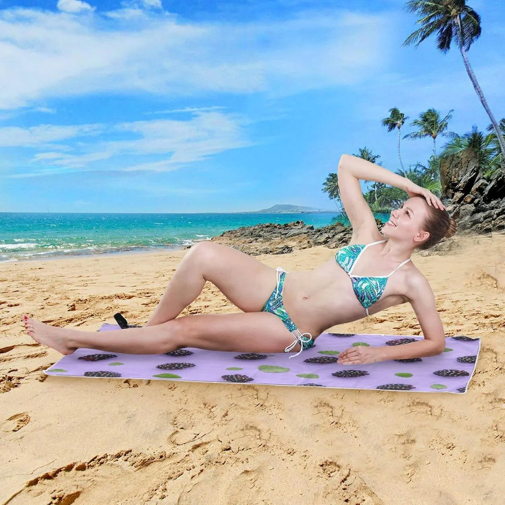 '- Towel Quick Absorbent Beach Travel Swimming Dry Oversized Compact Towels for Holiday（416） Camping - Berry Super Bestwell Towel Lightweight