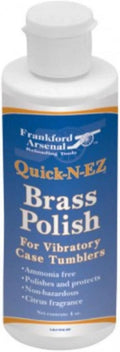 Arsenal Polish and Quick-N-EZ Frankford Tumbler of Ammonia-Free for Reloading Brass Bottle