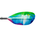 Straight Shaft Bound 2-Piece Whiskey Kayak Fiberglass Aqua Paddle