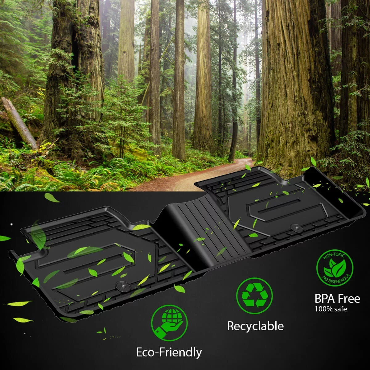 Bench and Only) Jeep (2nd Grand Mats Durango Floor Cherokee(NO Jeep Floor 2nd for TPE Row Row, 1st Dodge Set, Cherokee), Car Liners All Seat LASFIT Weather / 2016-2021
