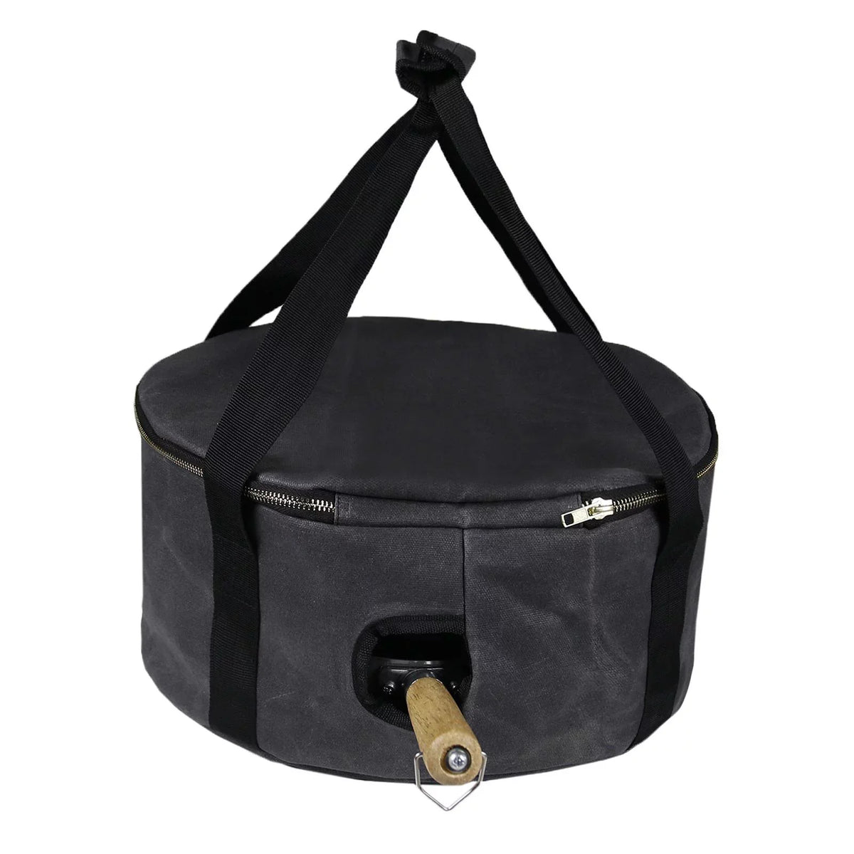 for Dutch Durable Handbag Multipurpose Bag Carry Cookware Bag - Activities Container Gray Storage BBQ Oven Camping Accessories ,Outdoor ,Fishing 12"