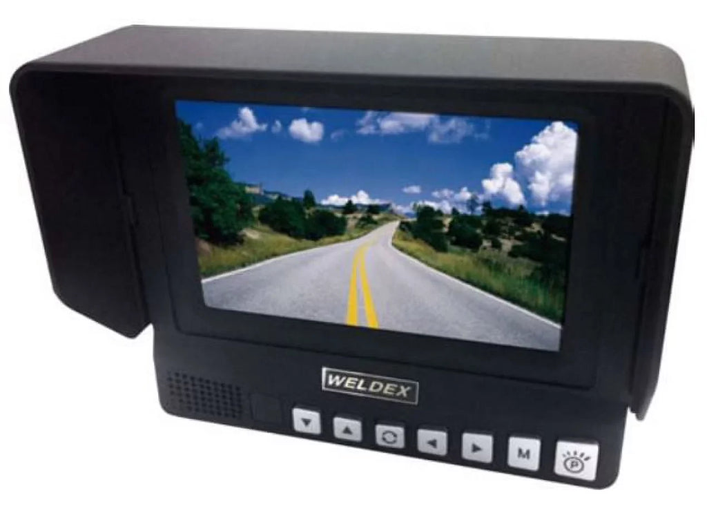 with Monitor WDRV-7043M, LCD Up camera Color 3 Back inputs 7"