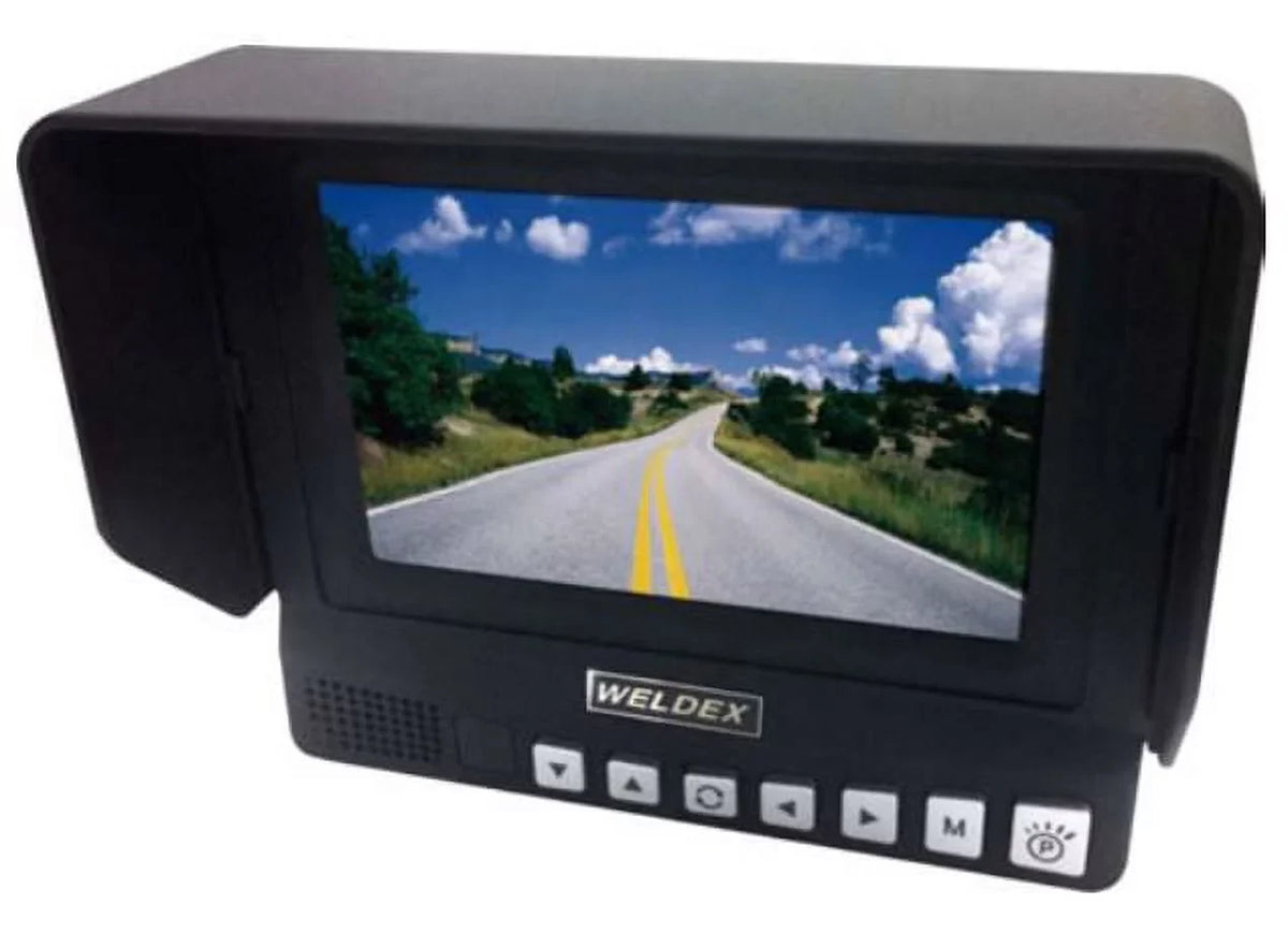 with Monitor WDRV-7043M, LCD Up camera Color 3 Back inputs 7"