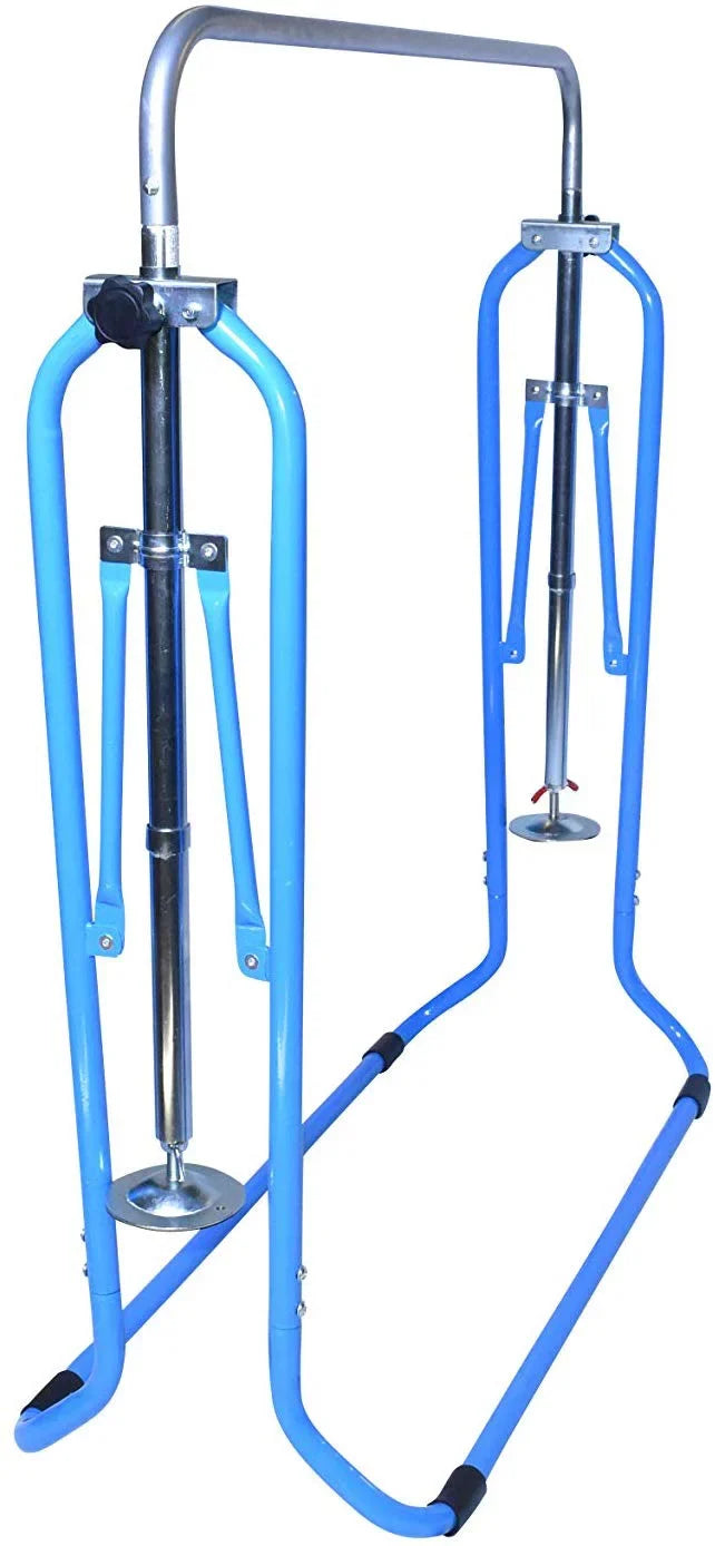 for Bars Bar Monkey Training Mat Expandable Bar Folding Kids Blue Climbing Gymnastic Bar Height Kip Horizontal Tower Gymnastics with Fitness Kip Adjustable