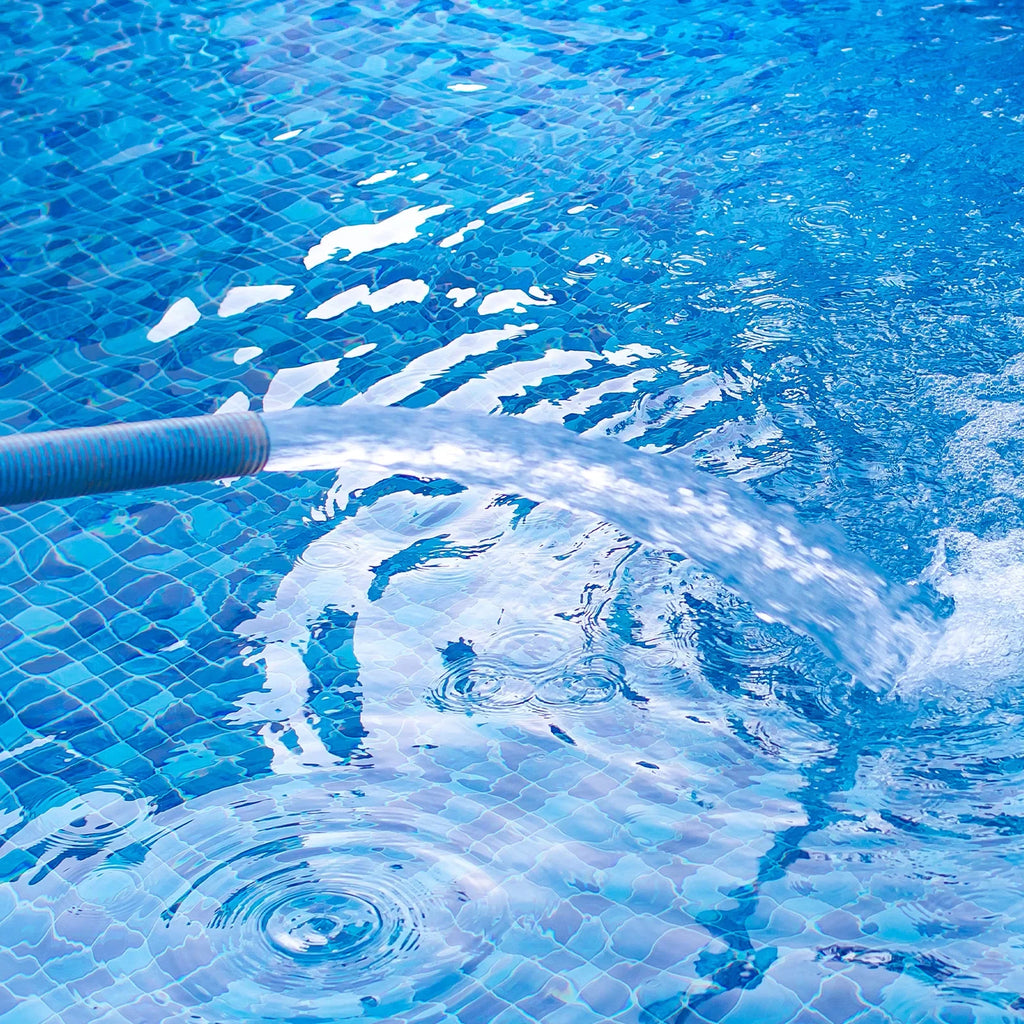Swimming Hose Flat Lightweight Pool ID Lay 65mm Reinforced for Hose Discharge 49ft Backwash