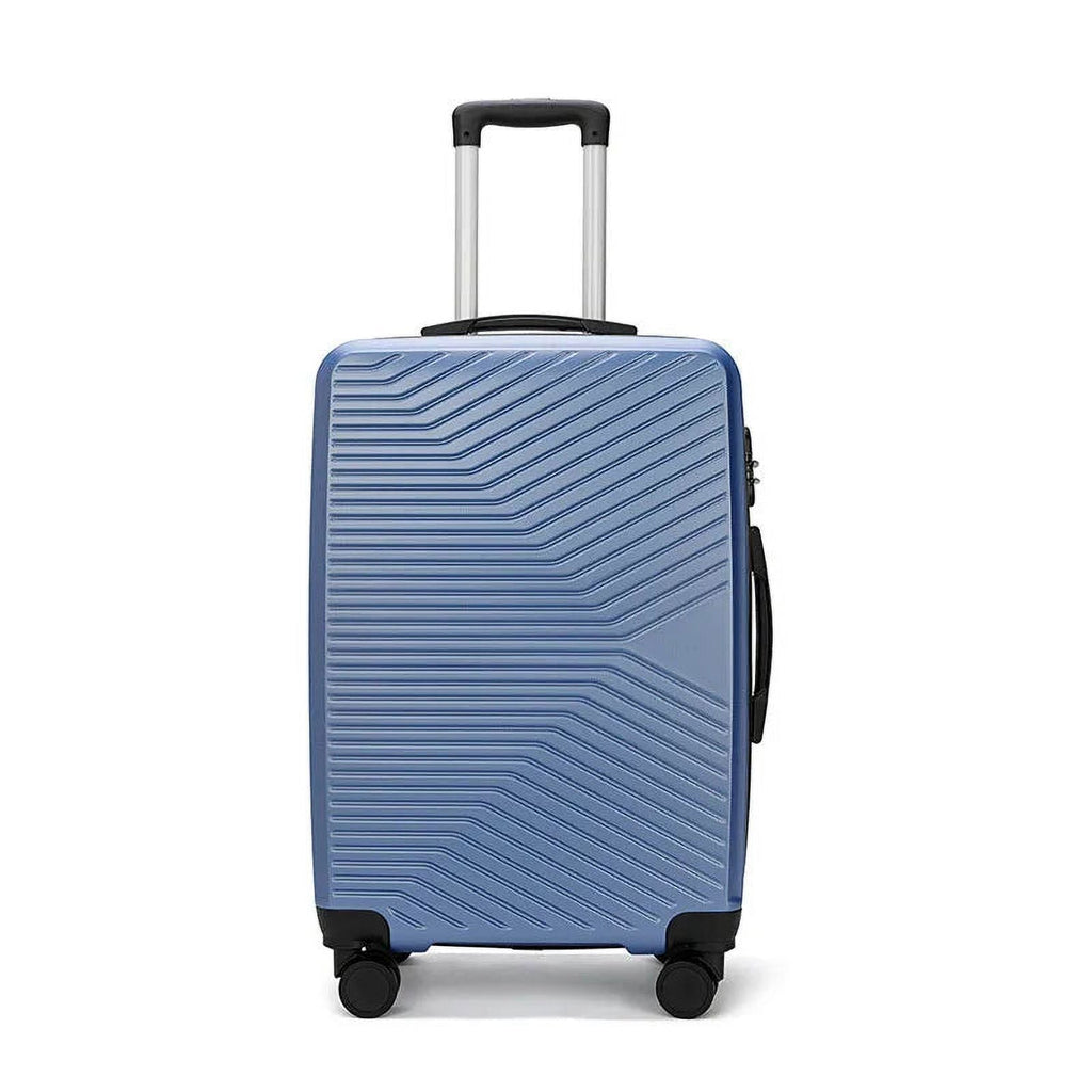 Wheels Boarding Shipping 24 With Case Travel Suitcase Zipper Cabin Carry-on Free Inch Bag Luggage Valise 20" Rolling Trolley