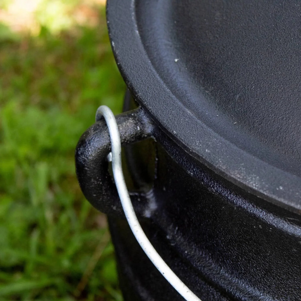 Gallon Inch, 16 Campfire And Oven 3 With Cooking Kettle Legs Iron Cast 9 je - Lid, Dutch