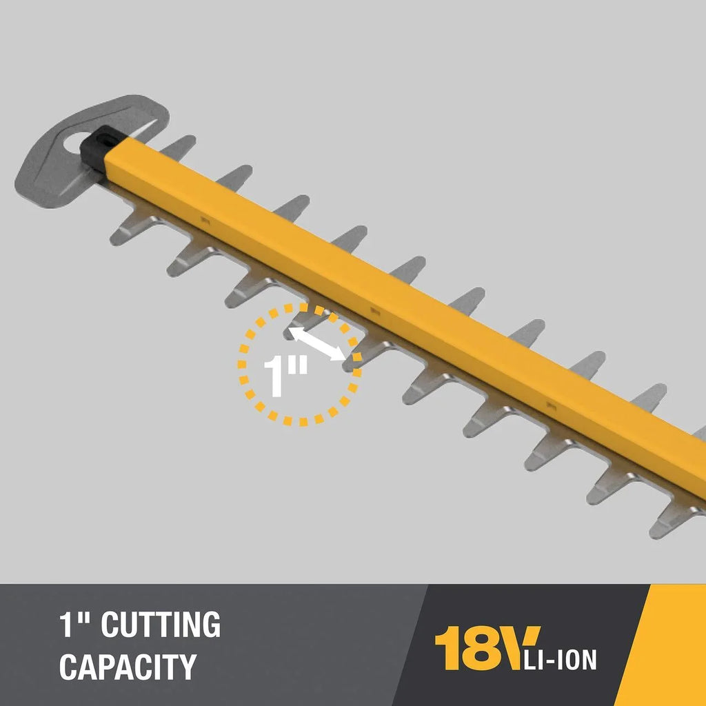 24" DG220 Trimmer Cordless Cat® Brushless Caterpillar Battery with 18V Hedge