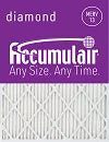 Accumulair Air/Furnace 8x20x4 13 pack) MERV Filters (2 Diamond