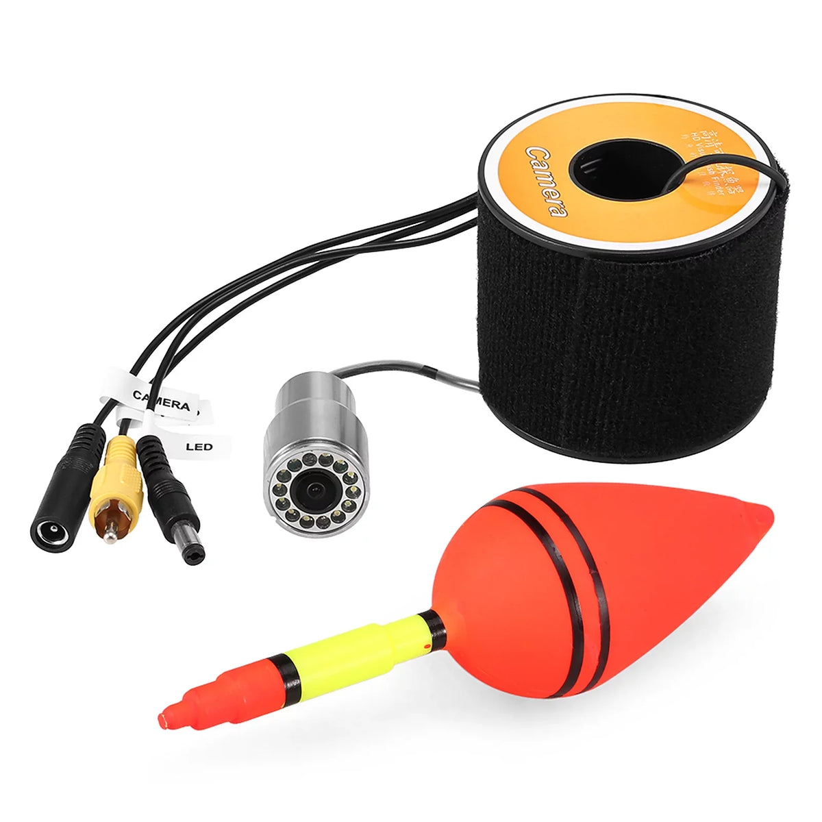 Fishing Underwater Boat 12 Waterproof Night Accessories Fishing Vision 15m30m50m 1200TVL Shape with Fish Carevas Ice LEDs Cable