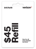 e-PIN Delivery) Top Up Verizon $45 Prepaid (Email