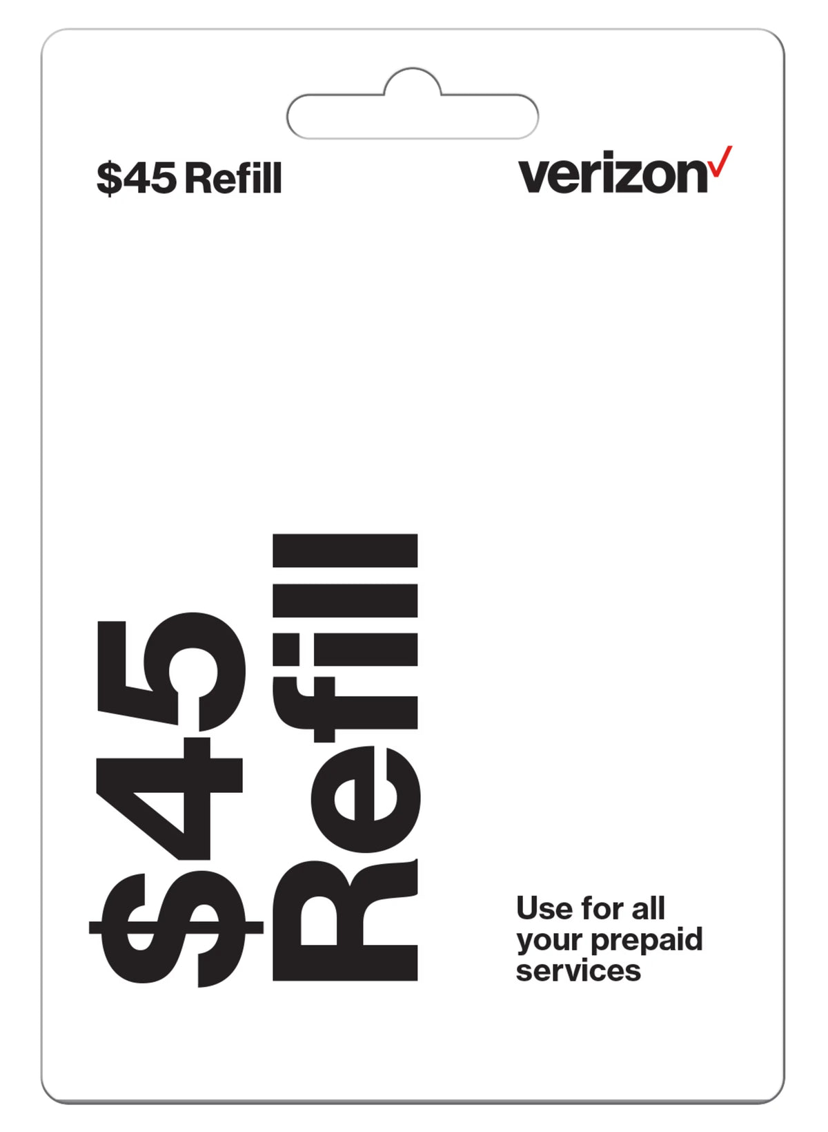 e-PIN Delivery) Top Up Verizon $45 Prepaid (Email