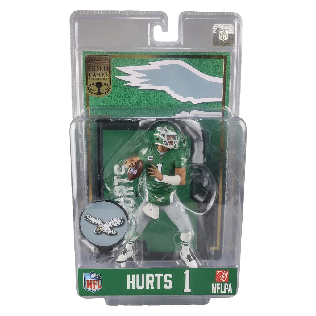 7" McFarlane Hurts w/Kelly Figure (Philadelphia) Jalen Green