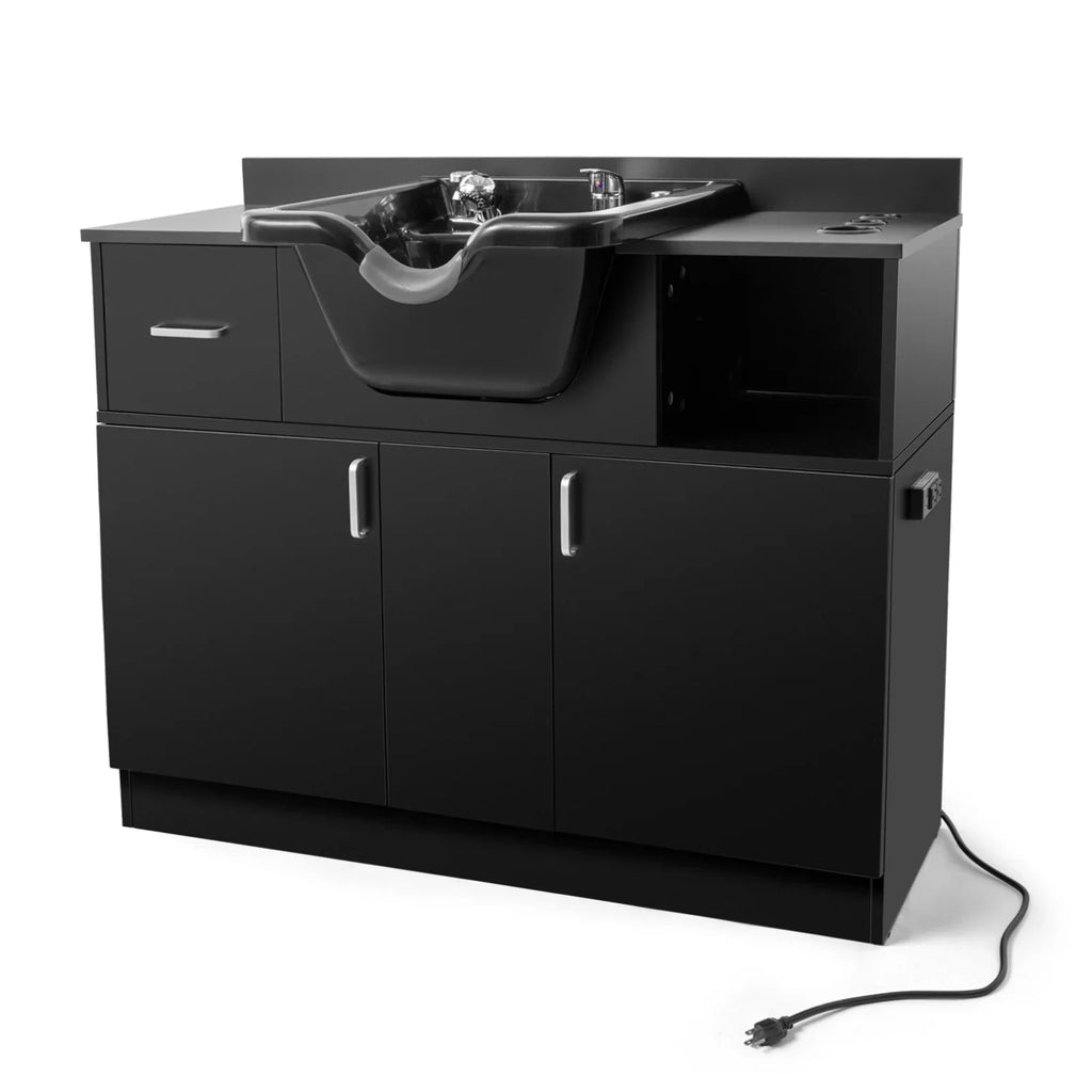 Artist Hair USB,Hair Salon Dryer Trap,Drawer() hand Beauty Sink Station Holes,P Backwash with Shampoo