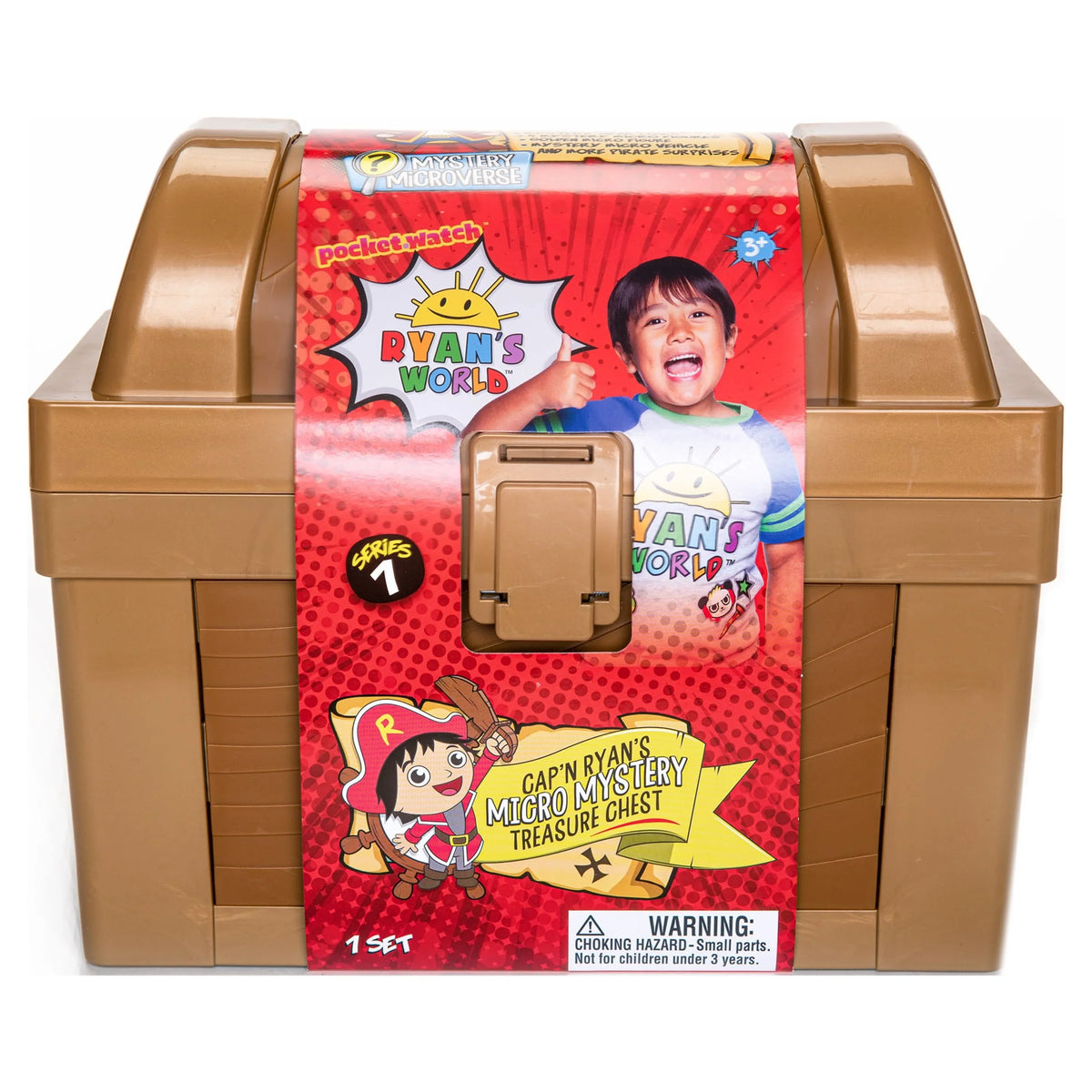 Toy Micro Treasure Ryans Cap`n Mystery Ryan`s World Chest