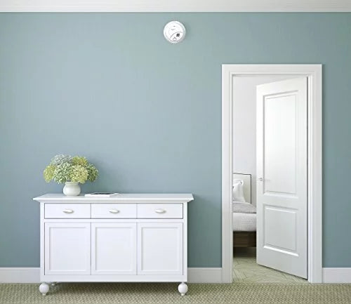 with Smoke First Hardwired SC-9120B Backup (CO) Monoxide Alert BRK Carbon Battery and Detector