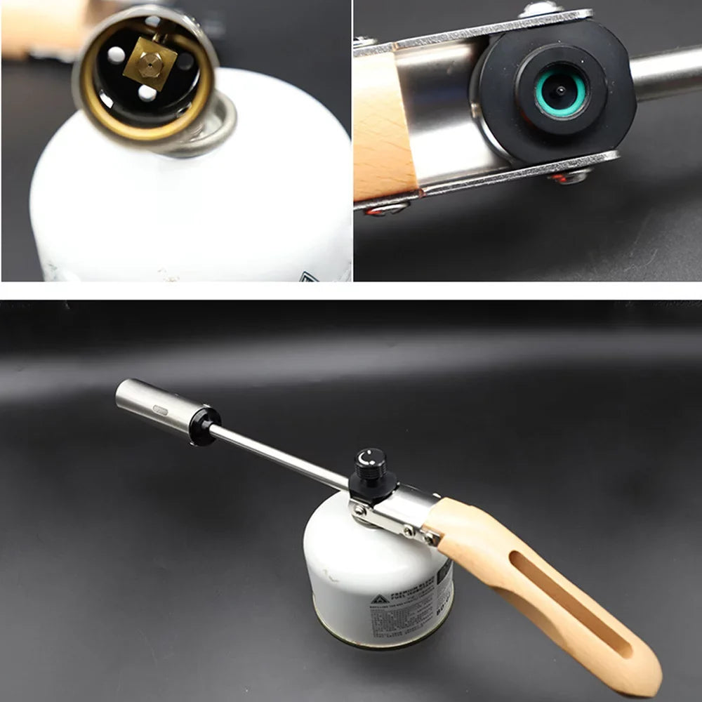 and Burner, for Portable Gas Torch BBQ Folding Camping Picnic Apexeon
