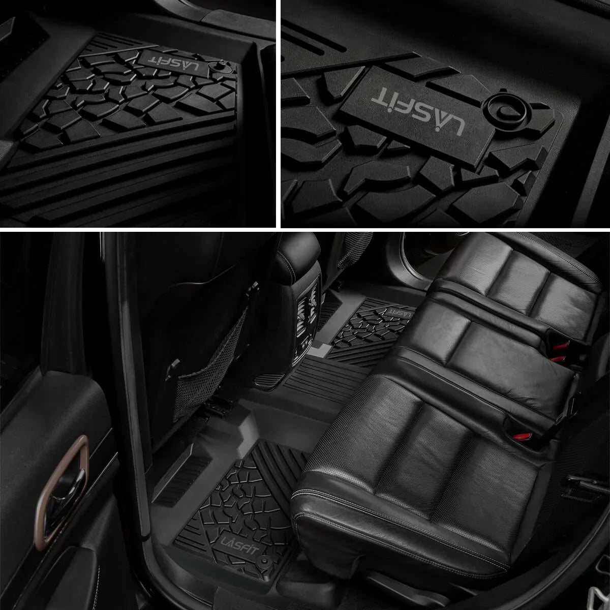 Bench and Only) Jeep (2nd Grand Mats Durango Floor Cherokee(NO Jeep Floor 2nd for TPE Row Row, 1st Dodge Set, Cherokee), Car Liners All Seat LASFIT Weather / 2016-2021
