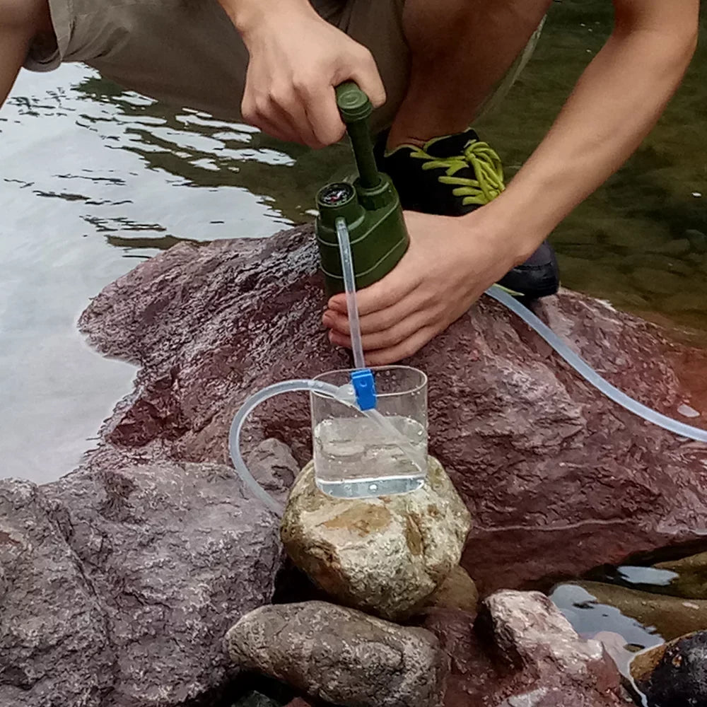 Filter Family Preparedness Emergency Straw System Lixada Water Camping Hiking for
