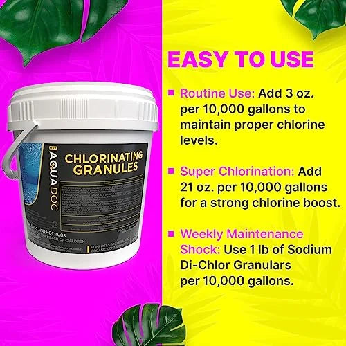 Pool for - Pools Pool Shock - Saltwater Shock Shocking and is Chlorine Pools - Shock Inground AquaDoc Super Acting Ground great Above Shock Pool Fast a Swimming Pools This Pool Treatment for Treatment