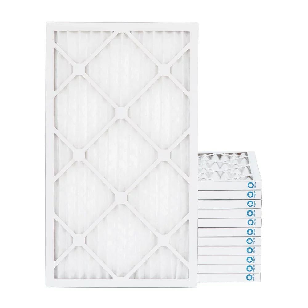 19-1/2 Case of Size: Actual Air 3/4 9-1/2 12. x 1000 10x20x1 1" Pamlico. by Furnace 11, AC x MPR Filters MERV Pleated