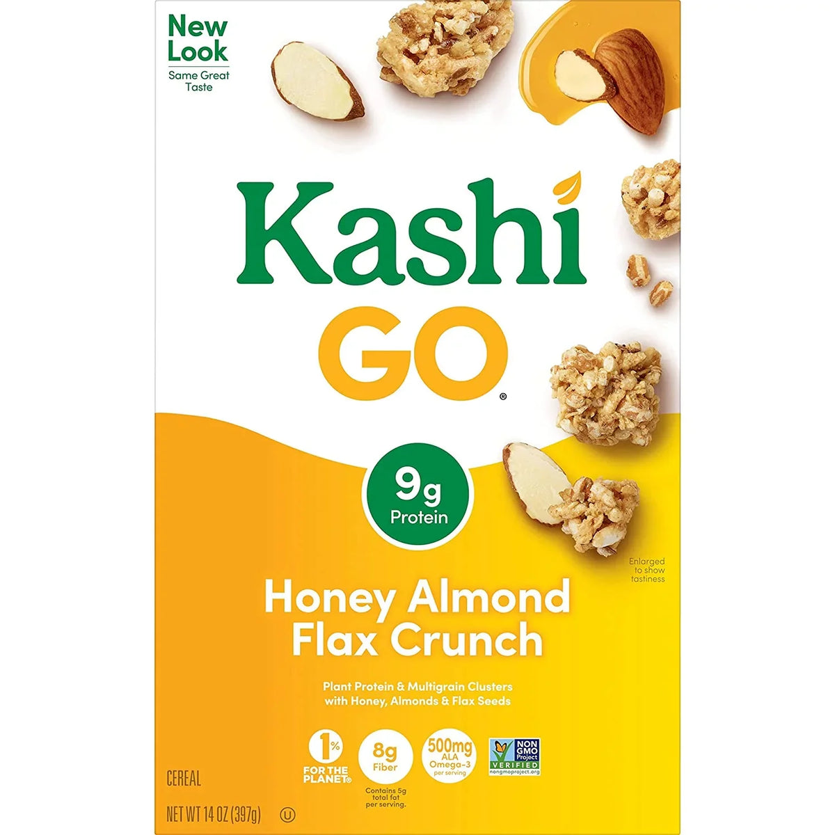 Almond 2 Cereal of GoLean Honey 14 Pack oz Flax Crunch Kashi