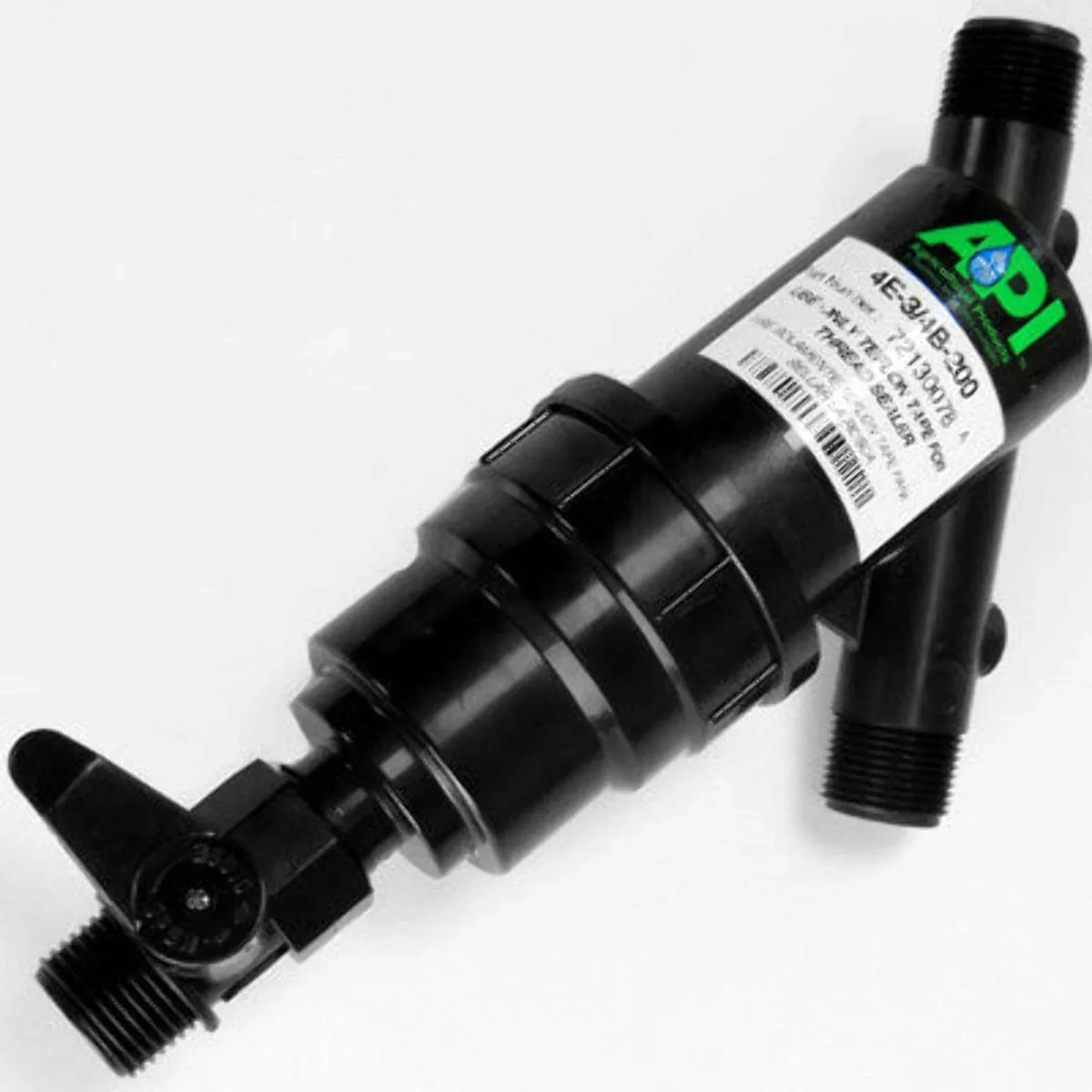 Irrigation API with Filter Valve Flush