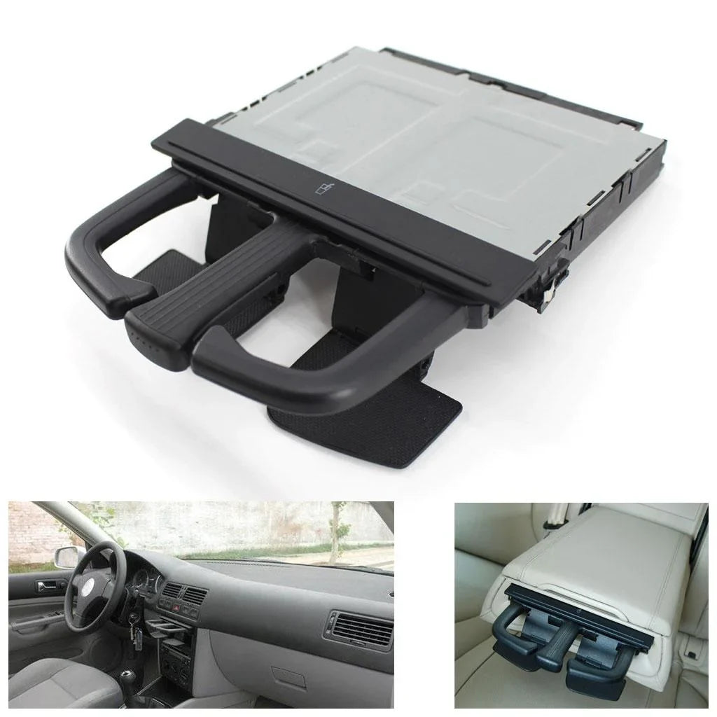 Universal Car B6 MK4 Dashs A3/A4/A5/A6/Q5/Q7 VW Sliding Cup 's Holder for Front Bora Golf