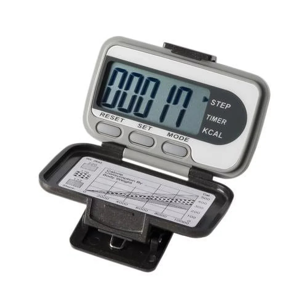 pedometer activity (steps, calories, deluxe distance, Ekho time) and