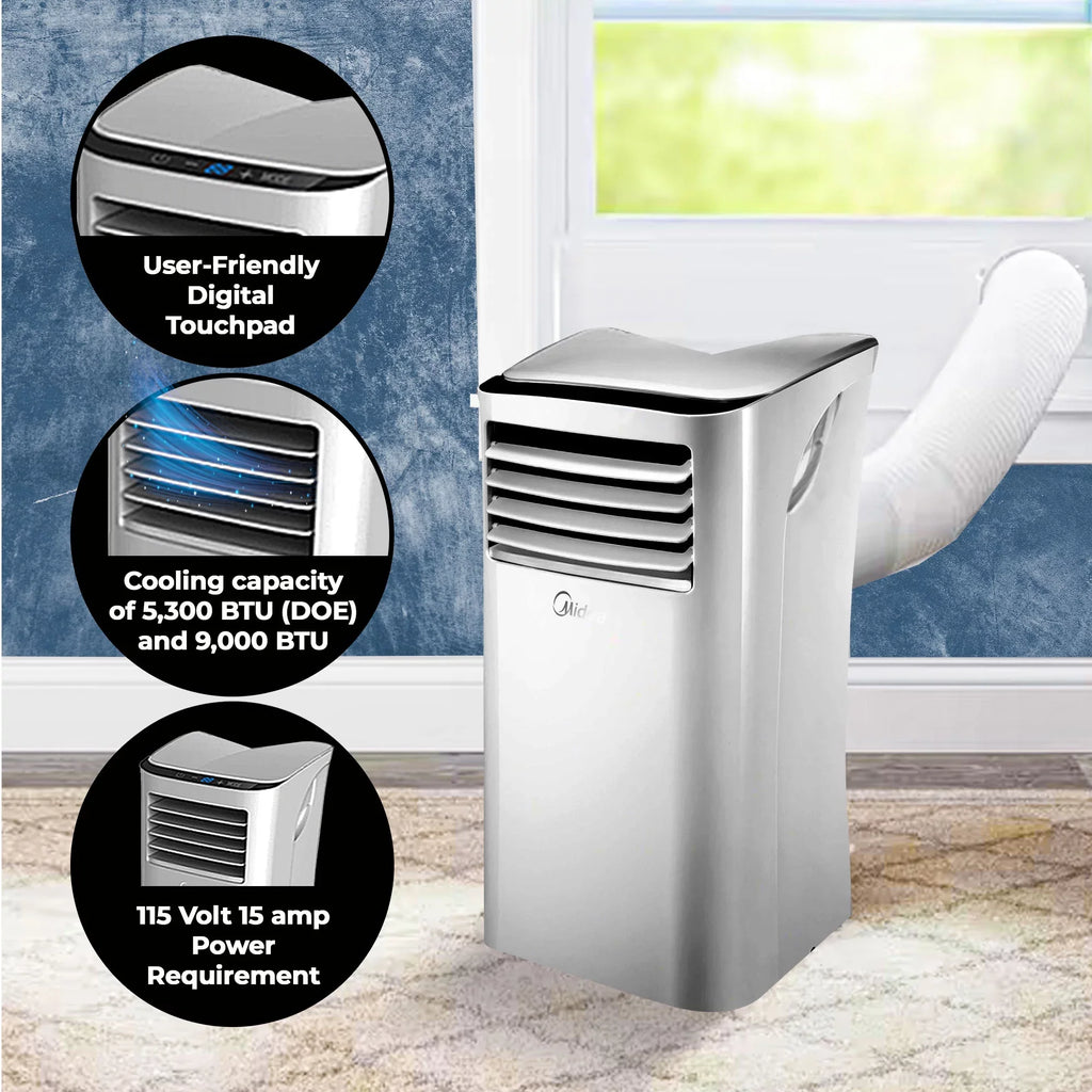 Cooling BTU Portable Fan Series 5,000 HomePointe Conditioner S2 Unit Air